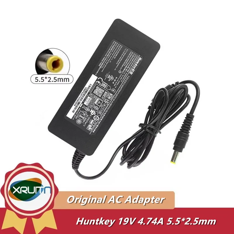 

Оригинальный адаптер переменного тока Huntkey 19V 4.74A 90W HKA09019047-6U HKA09019047-6D, зарядное устройство для Intel NUC, универсальный блок питания для ноутбука