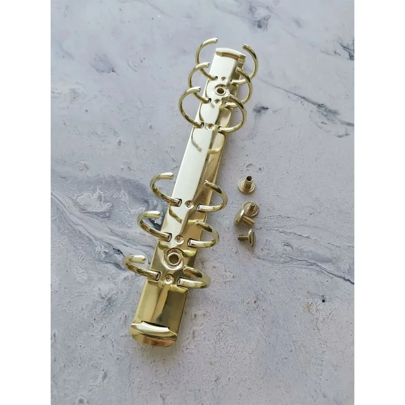 5PCS 25MM A6 Clips Mechanism Gold Silver