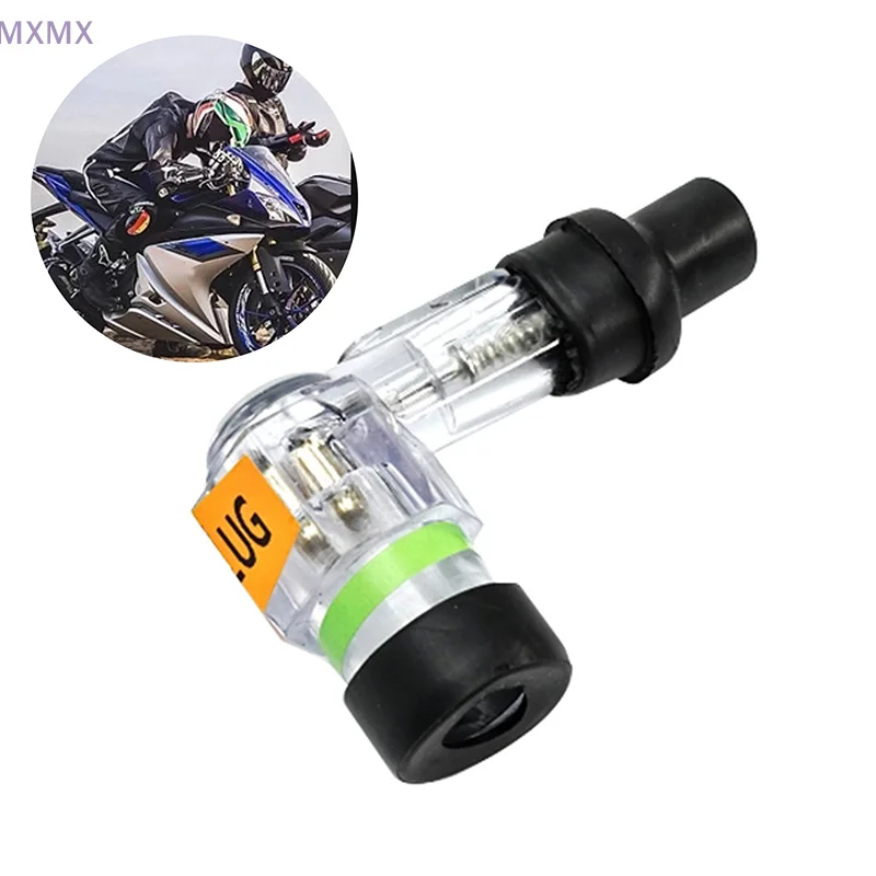 

1 Piece Universal Flash Spark Plug High Pressure Cap Elbow Shaped Motorcycle Ignition Spark Plug Cap Motorcycle Accessories