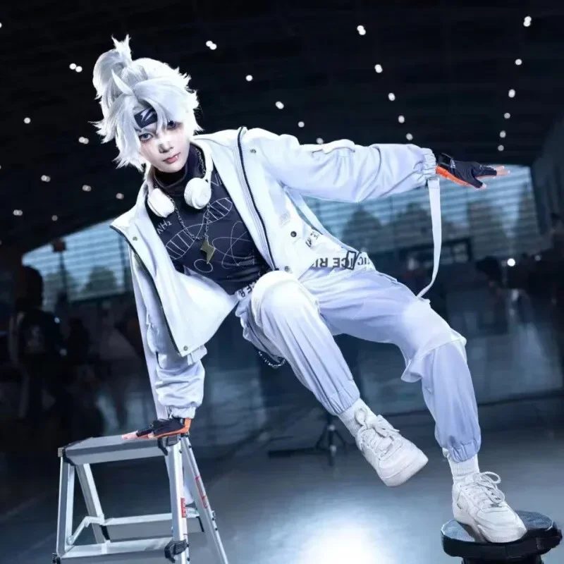 CosplayIdentity 5 Luca Balsa أزياء سجين كوسبلاي زي موحد شعر مستعار أنيمي الهالوين أزياء عالية الجودة للنساء