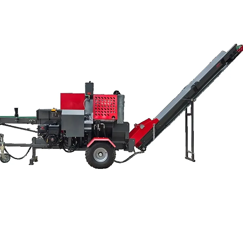 YG Customized Engine Wood Splitting Machines 20 Ton Splitting Power Multi-Function Wood Processor Firewood Processor