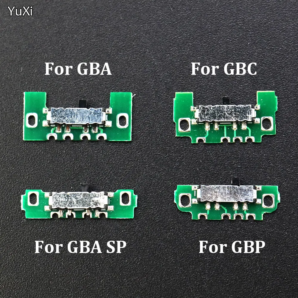 

YUXI 1PCS For GBA SP/GBC/GBA/GBP Game Console Repair Replacement New On Off Power Switch Board