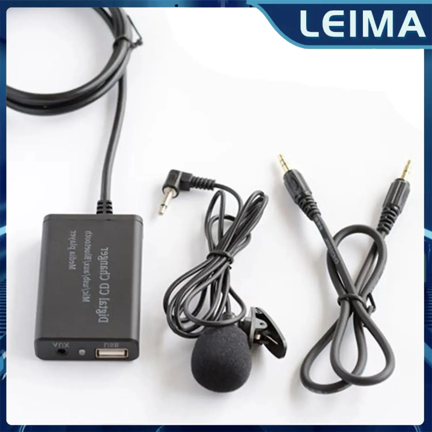 Bluetooth Music Hands-Free Car Interface AUX Adapter For Honda Accord Civic CRV Odyssey Ridgeline Pilot S2000 Fit/Jazz Auto Part