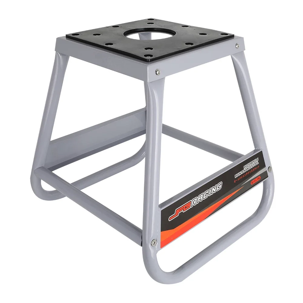 Detachable Metal Motorcycle Lift Stool Heavy‑Duty Repair Display Stand for Dirt Bike Modification and Maintenance