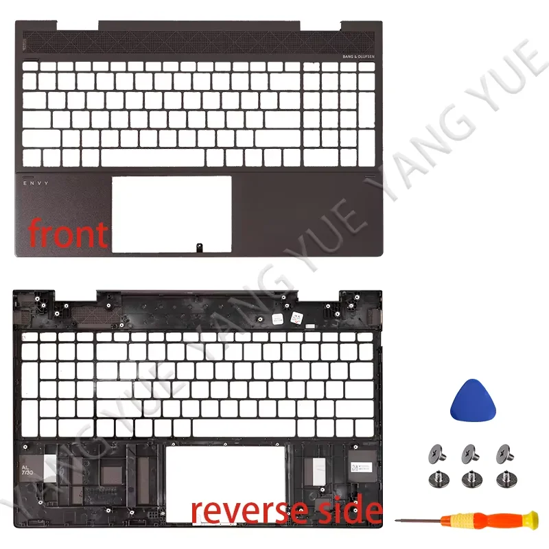 ใหม่สำหรับ HP อิจฉา15-EE 15-ED TPN-C149ปกหลัง LCD หนามเตยด้านล่างเคสแล็ปท็อปอะไหล่ตัวเครื่องหม้อน้ำ