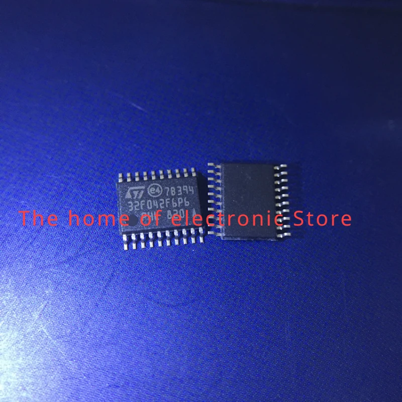 

10PCS/LOT STM32F042F6P6 STM32F 32-bit MCU, Up To 32 KB Flash, Crystal-less USB ADCcomm. Interfaces2.0 - 3.6 V