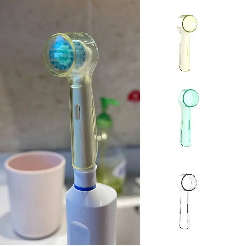 4Pcs Electric Toothbrush Heads Cover Toothbrush Head Protective Cover for Oral B Electric Toothbrush Dustproof Protective Cap