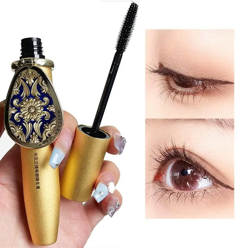 Mascara allungante 8g trucco voluminoso Mascara per ciglia Mascara nero Volume voluttuoso lunghezza intensa Feathery Soft Full Lashes