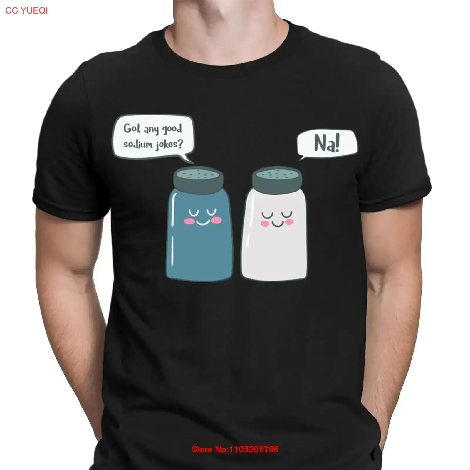 Got Any Sodium Jokes Na Funny Meme Chemistry Scientist T Shirt D vintage Washed Versatile streetwear Slightly