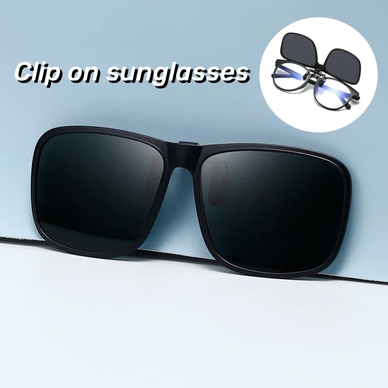 Men's Myopia Special Clip-on Polarized Sunglasses 2024 Ultra-light Outdoor Sports Lenses Driver Sunshade Sunglasses gafas de sol