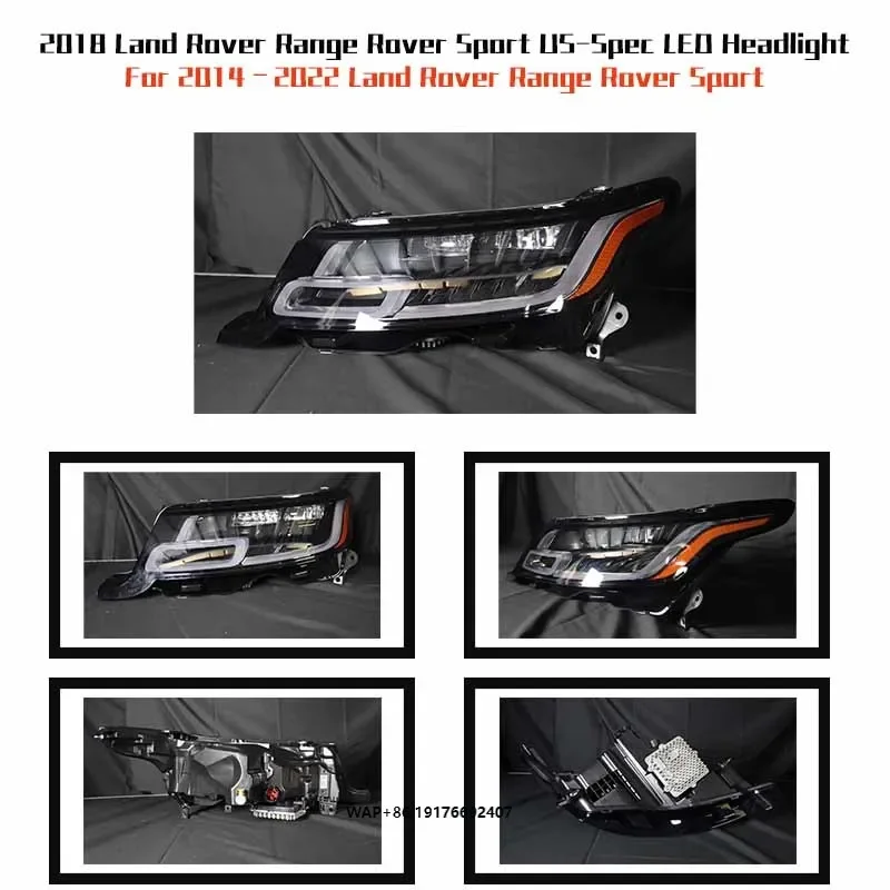 For 2018 for for Sport LED US-spec Headlights 12V 4000 Lumens 4000K Waterproof High Performance Universal Fitment
