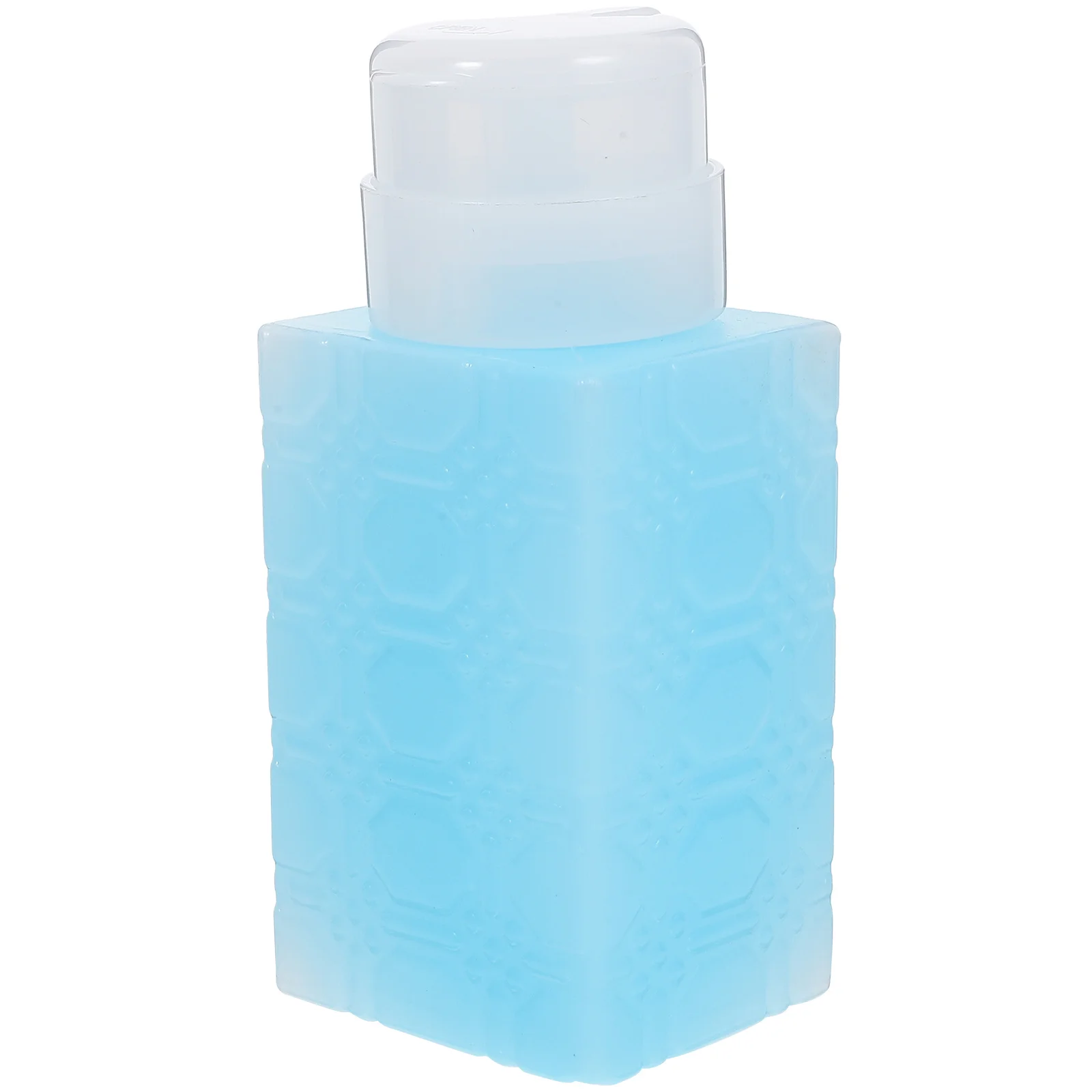 موزع مزيل المكياج، زجاجة مضخة بلاستيكية، سعة كبيرة، قابلة للقفل، مقاومة للتسرب، حاوية مزيل طلاء الأظافر المحمولة للسفر