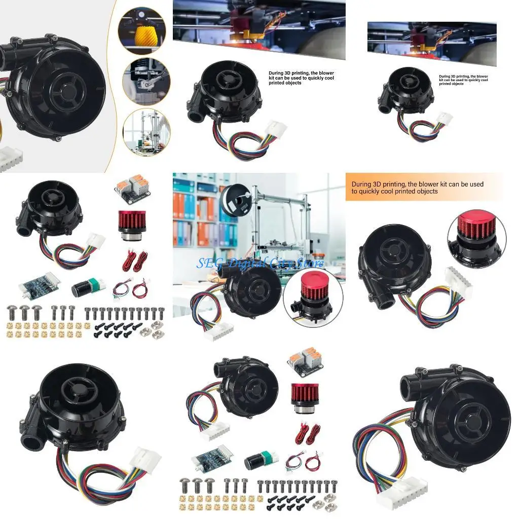 

U75B Центробежный вентилятор 24 В Бесщеточный вентилятор Ws7040-24-V200 для VzBoT