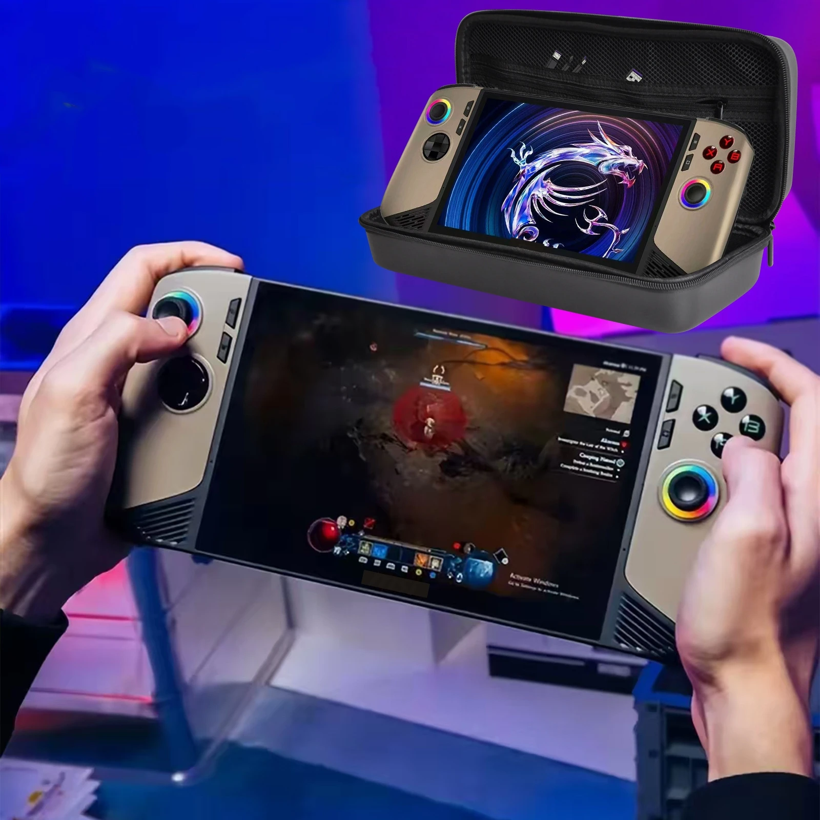 

Сумка для хранения аксессуаров для игр Claw8 AI+, жесткий чехол EVA для Claw8 AI+