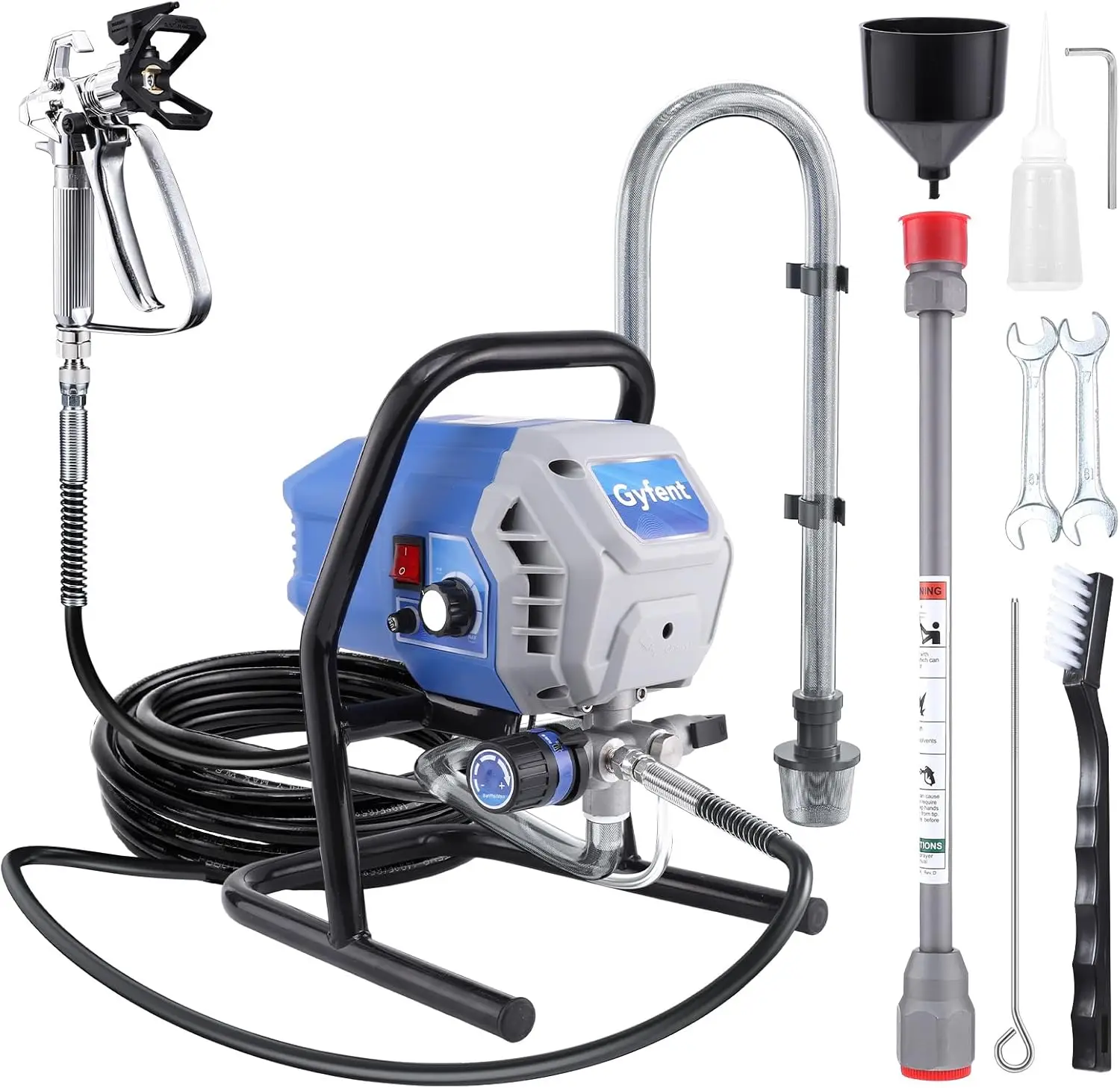 

X10 Airless Paint Sprayer, 0.31GPM for Home Interior DIY with Low Overspray Adjustable Pressure