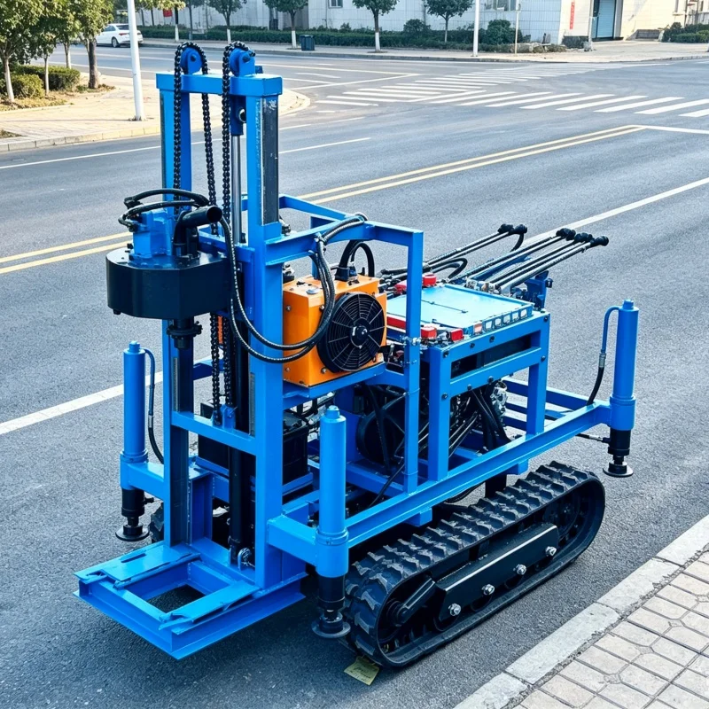 

Customized Drilling Machine, Hot-selling Water Well Drilling Rig, Boring & Well Drilling Machine, Small Water Well Drilling Rig