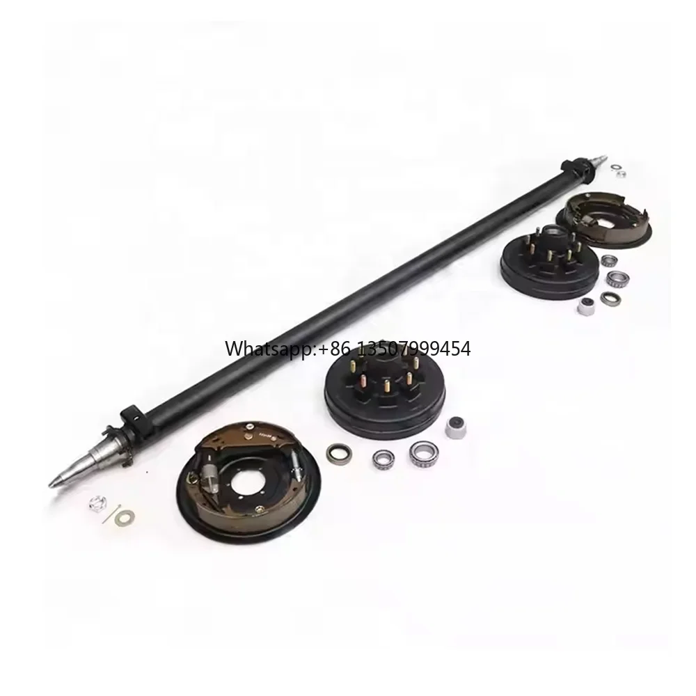 Factory Price Heavy Duty 7k 7000 lb Trailer Axle and Springs Single Axle With Brake