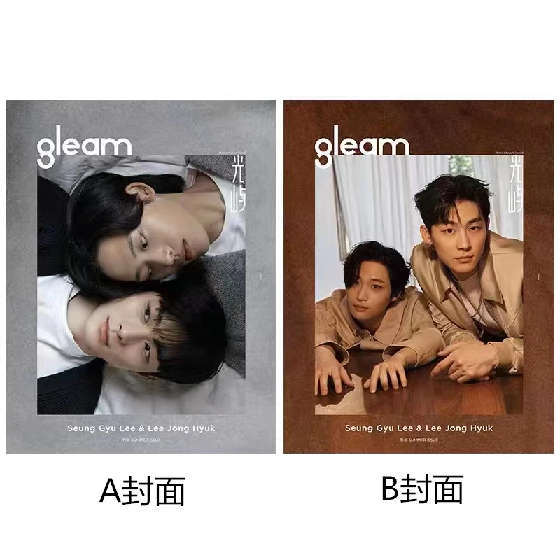 

Lee Jong Hyuk&Seung Gyu Lee GLEAM Magazine + Card+Poster 2023 new arrive