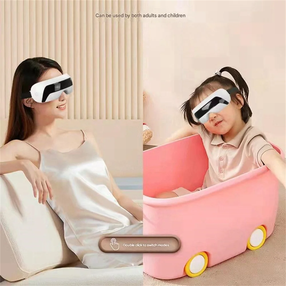 Visualization Eye Massager Vibration Eye Protector Adult Children Fatigue Relief Muscle Relaxation Eye Mask