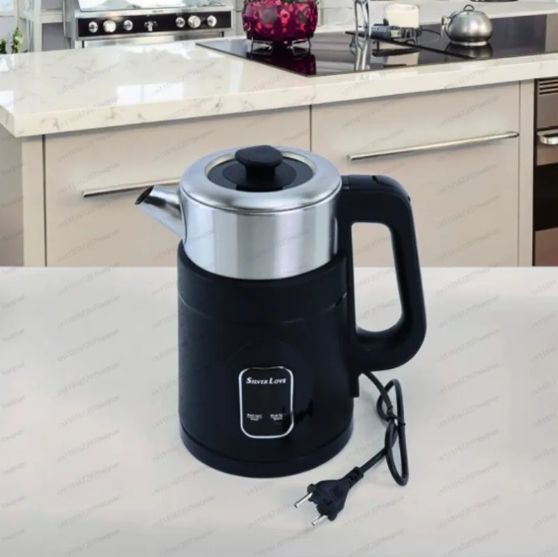 Electric kettle Foreign trade food grade stainless steel double-layer pot constant temperature tea making electric kettle