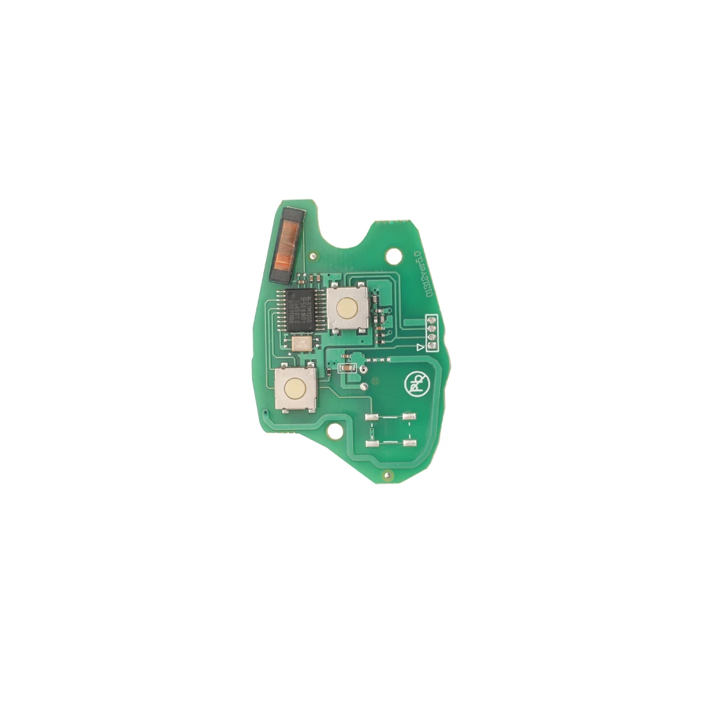 jingyuqin 2/3 Buttons Remote Car Key Circuit Board Fob 434Mhz 4A Pcf7952e/7946/7947 Chip For Renault Clio Scenic Kangoo Megane