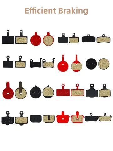 1Pair Resin MTB Cycling Bike Bicycle Brake Pads for Shimano B01S Deore XT Auriga Comp Drako Hylex Sram Avid Hydraulic Disc Brake