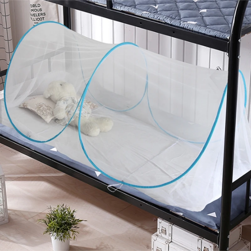 

Pop Up Mosquito Net Adjustable Folding Portable for Single Double Bed Anti Mosquito Nets Tent One-touch Outdoor Camping Tents.