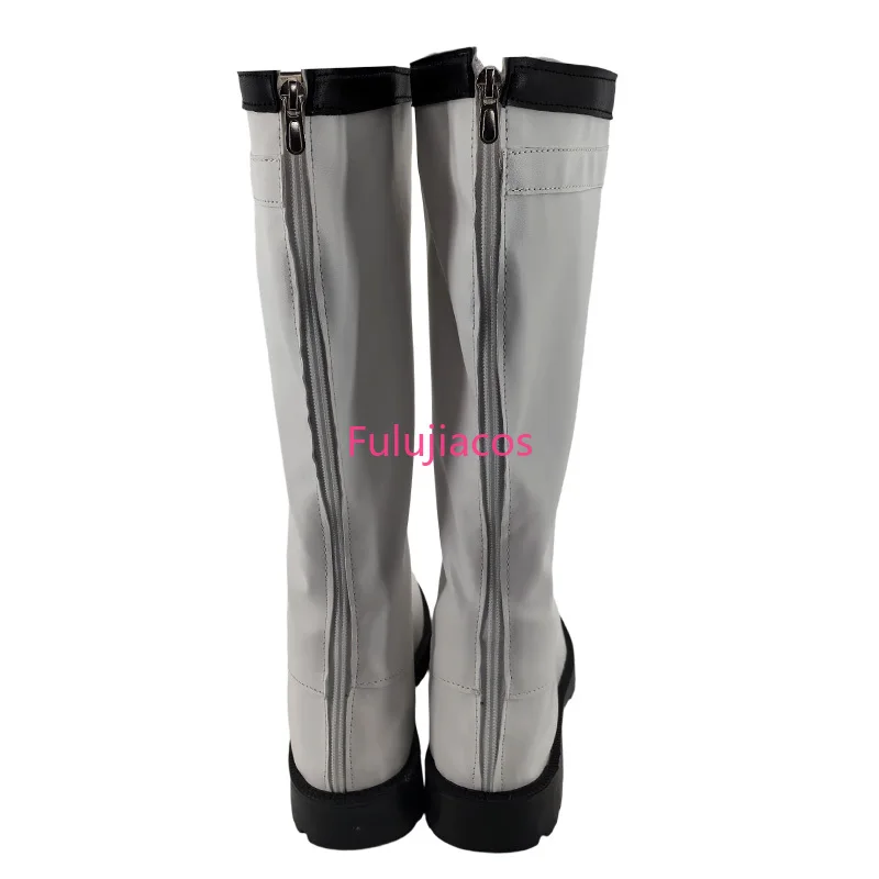 Fantastic hero Four cosplay shoes Invisible Woman/Human Torch/The Thing/Mr. Fantastic cosplay boots white cosplay boots