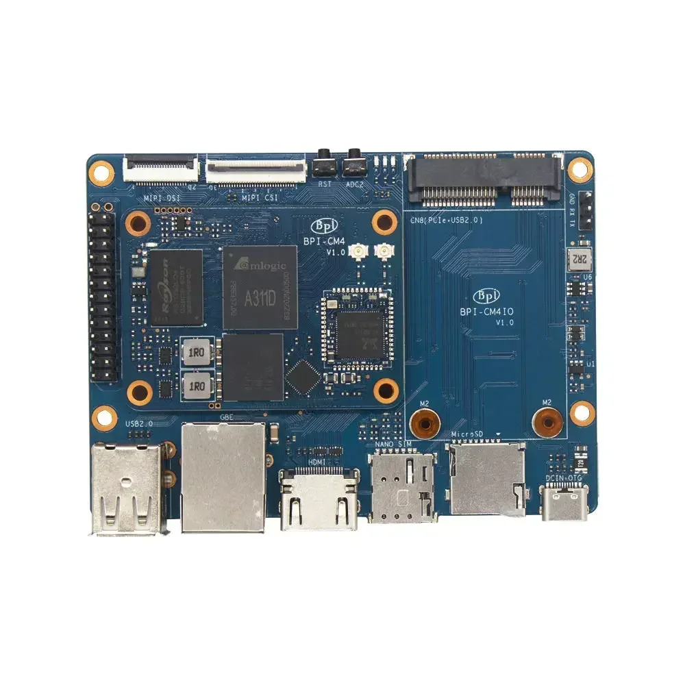 

Bananass Pi BPI-CM4 computer module with Amlogic A311D chip solution 4GB LPDDR4 RAM 16GB eMMC