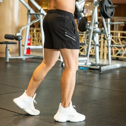 Summer Running Shorts Gym Fitness Workout Men Sport Short Tennis Basketball Soccer marathon Training hot pants zipper pocket