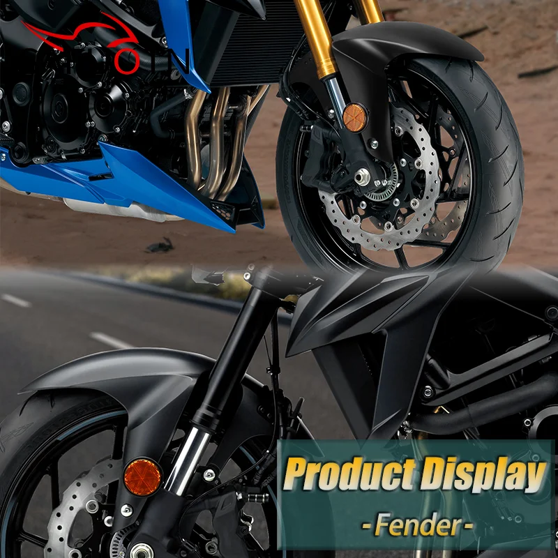 For Suzuki GSX S1000 GSXS S750 2015-2020 Front Wheel Cover Fender Motorcycle Mudguard Splash Guard Enhanced Riding Experience