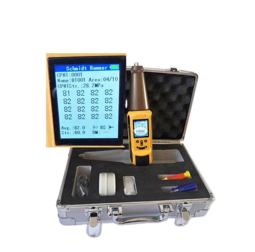 

Detachable Digital Concrete Test Hammer Resiliometer Automatic Data Analysis