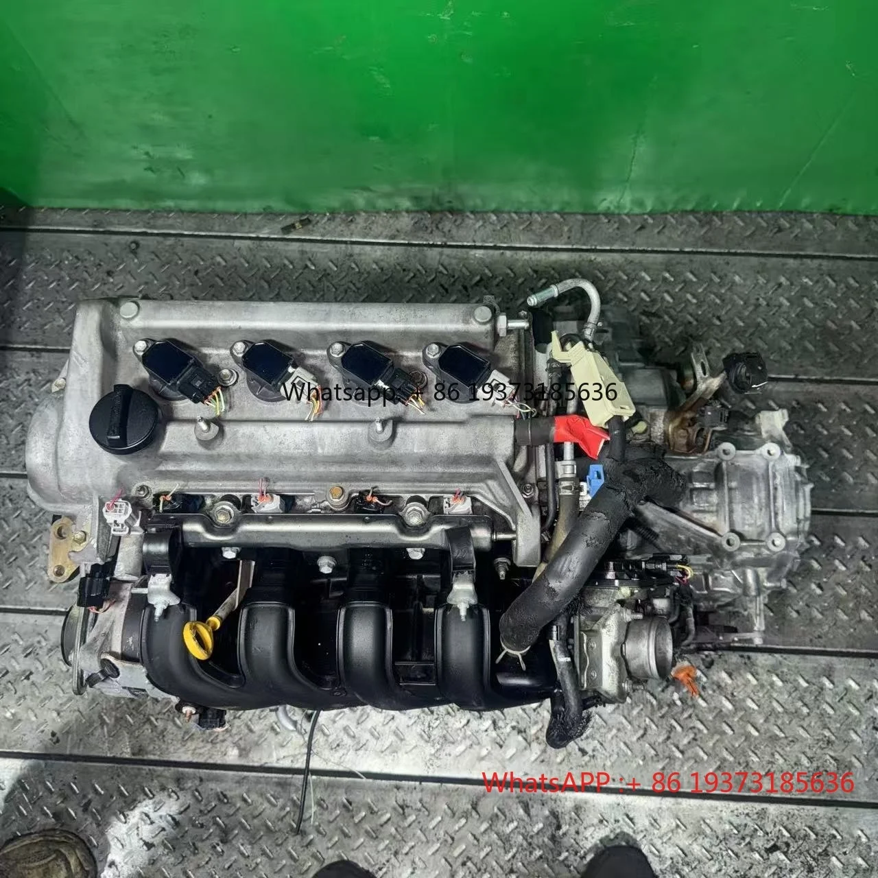 Wholesale Used Aluminum Original Disassembled 2NZ Engine Assembly with Gearbox Front Wheel Drive Compatible for 1.3L