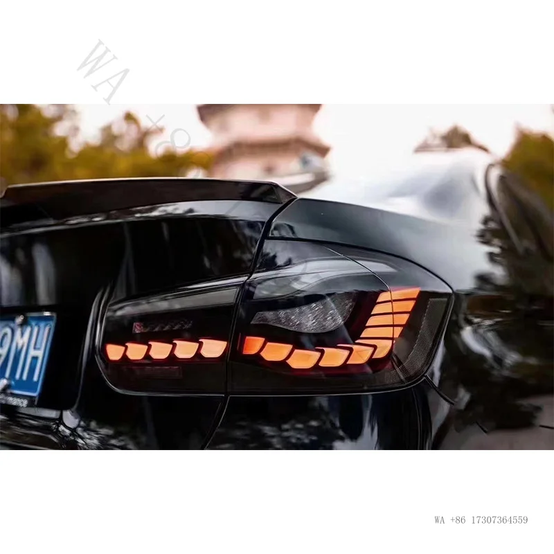 Suitable for 13-18 BMW 3 Series F30F35 modified dragon scale lights, M4 design tail light assembly