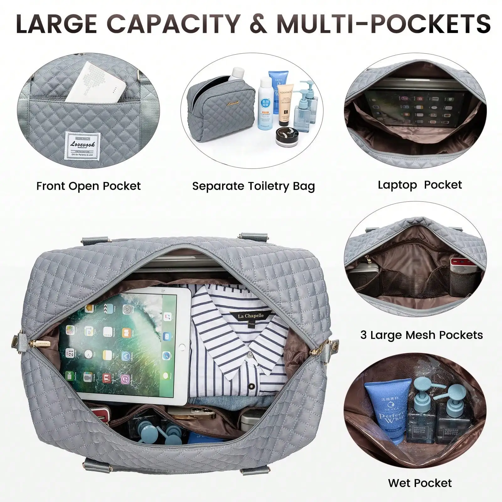Travel Weekender Duffle Bag 3