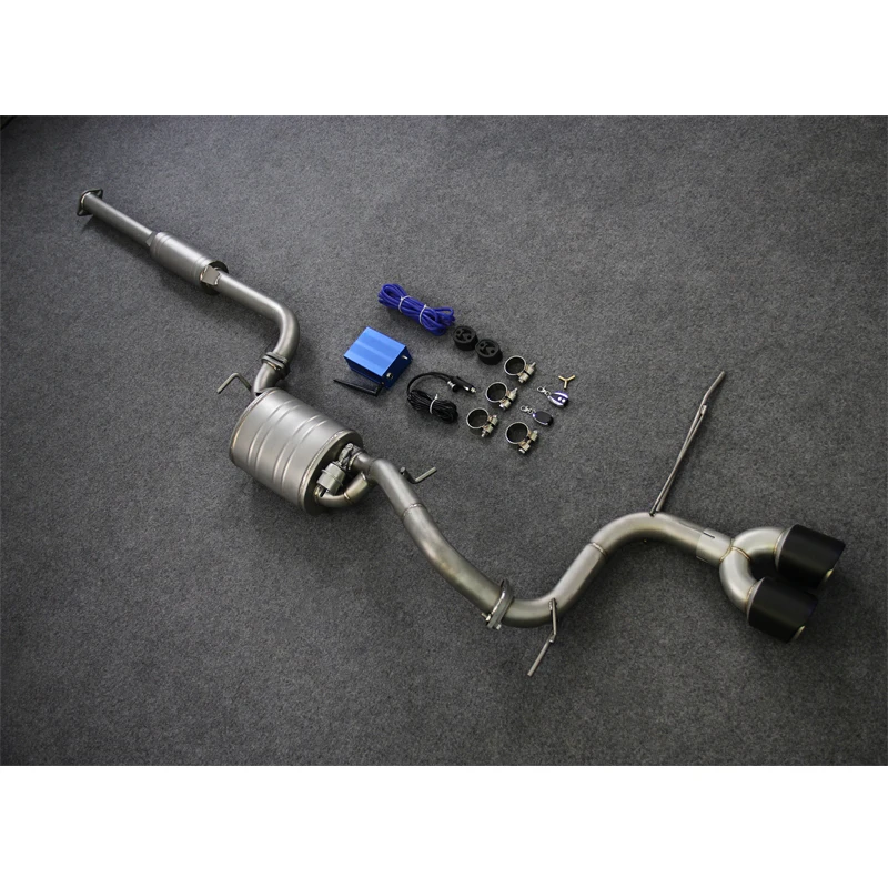 Factory Price Performance Automotive Exhaust System for Ford Focus ST 1.8T Exhaust Muffler With Exhaust tips