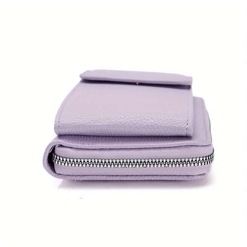 Ladies\' fashionable mobile phone bag, compact and portable small square bag, crossbody bag, free coin purse