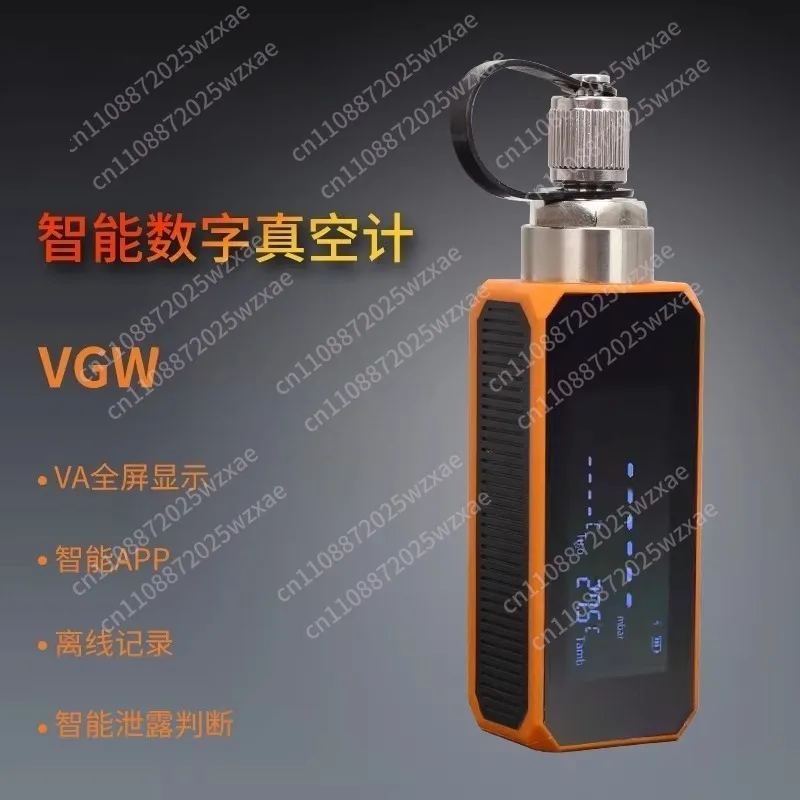 Orange VGW full screen Vacuum Gauge, Accurate Measurement of Vacuum Value for Refrigeration Maintenance