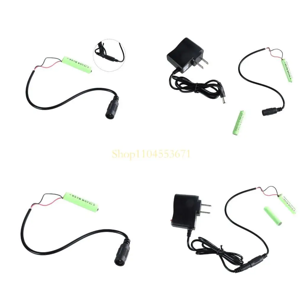 Best Seller Standard 2pin Plug to AM-4 LR03 3A Fake Battery Adapter for 3V Electronics