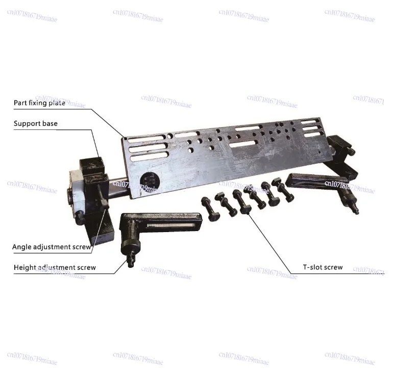 Cylinder Head Fixture An Adjustable Universal Fixture with Mounting Plate YWJ7015
