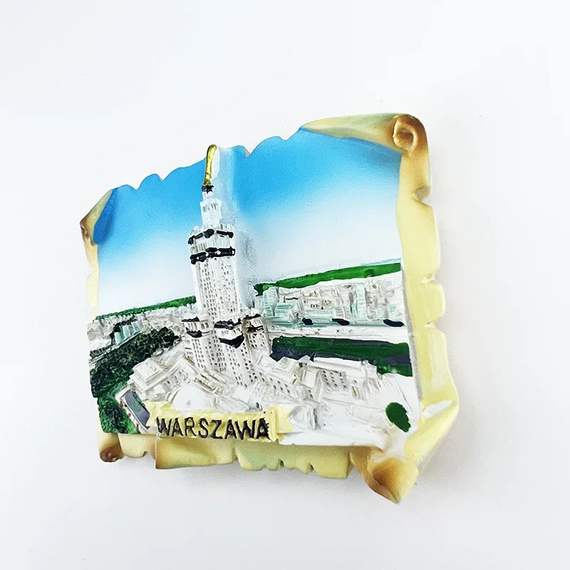 Poland Fridge Magnets Warsaw Travelling Souvenirs Gdańsk Wrocław Fridge Stickers Wedding Gifts Photo Wall Magnetic Stickers