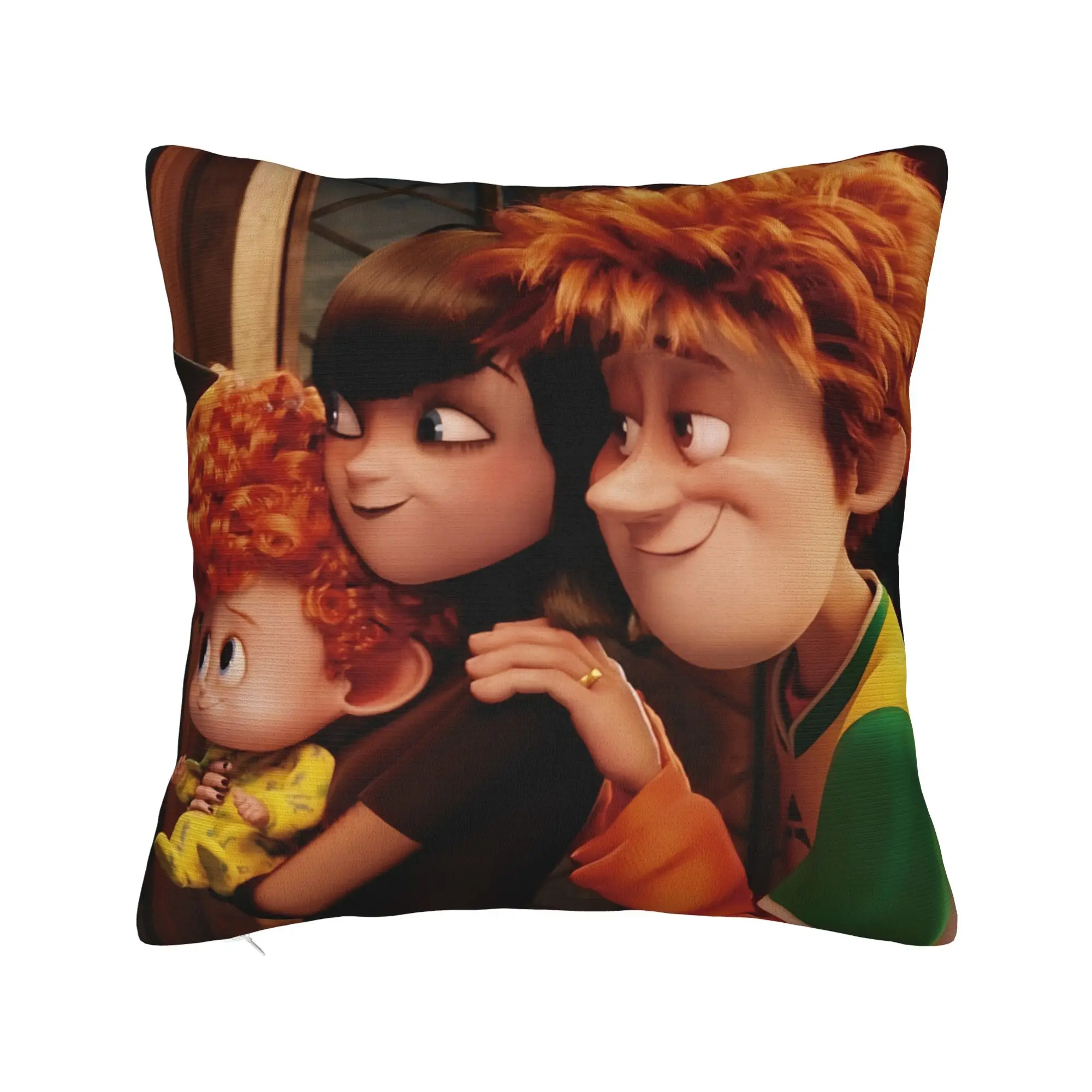Hotels Transylvanias Pillow Cover Merch Soft Cushion Cover Decor  Pillow Case Cover Home Multiple Sizes