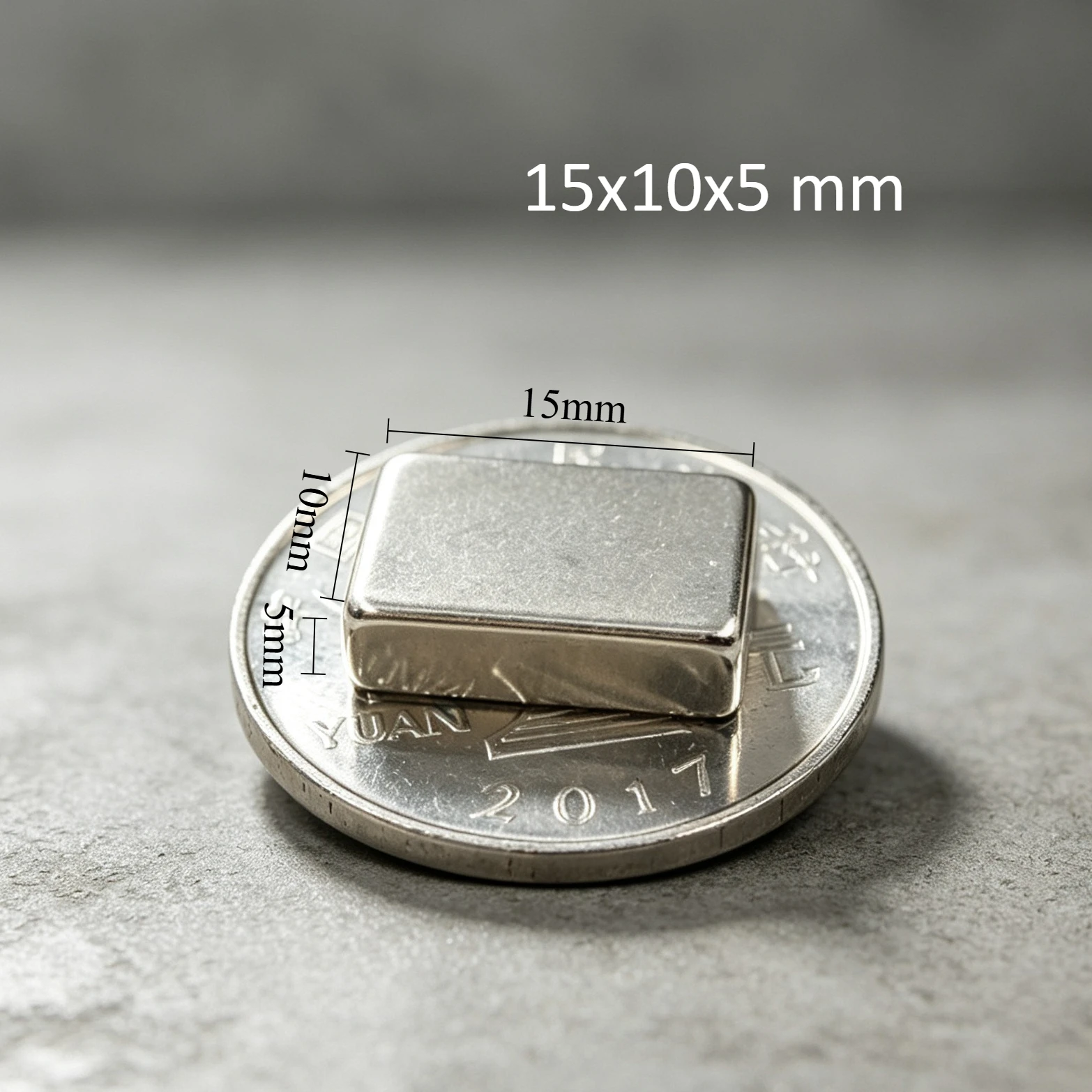 15x10x5mm N35 Cuboid Block Neodymium Magnet Super Strong Permanent NdFeB Rare Earth Powerful Magnetic Magnets 15x10x5mm