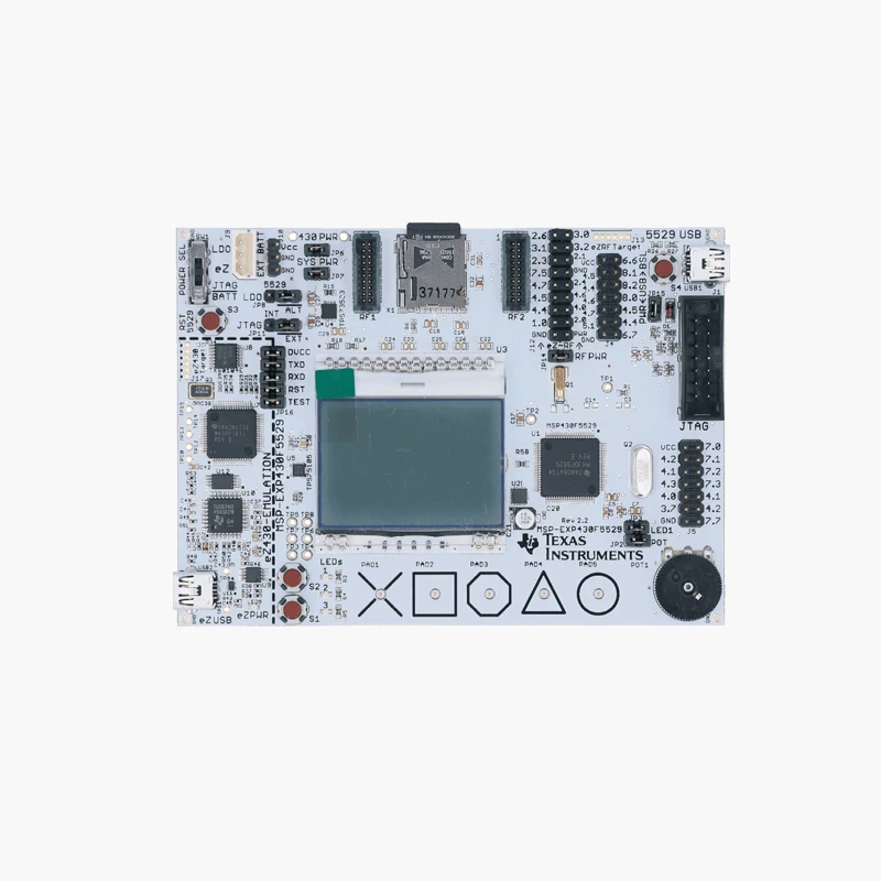 MSP-EXP430F5529 MSP430F5529 USB Experimenter's Board 16-bit RISC Architecture Up to 25MHZ 128KB Flash 8KB SRAM