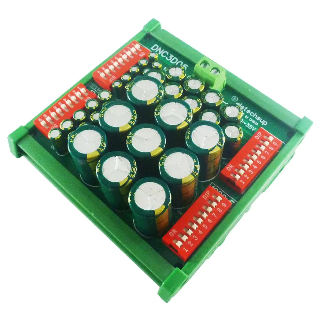 

1uF To 9999uF 10mF Large-Capacity Programmable Adjustable Electrolytic Capacitors Module for Electronic Circuit Development