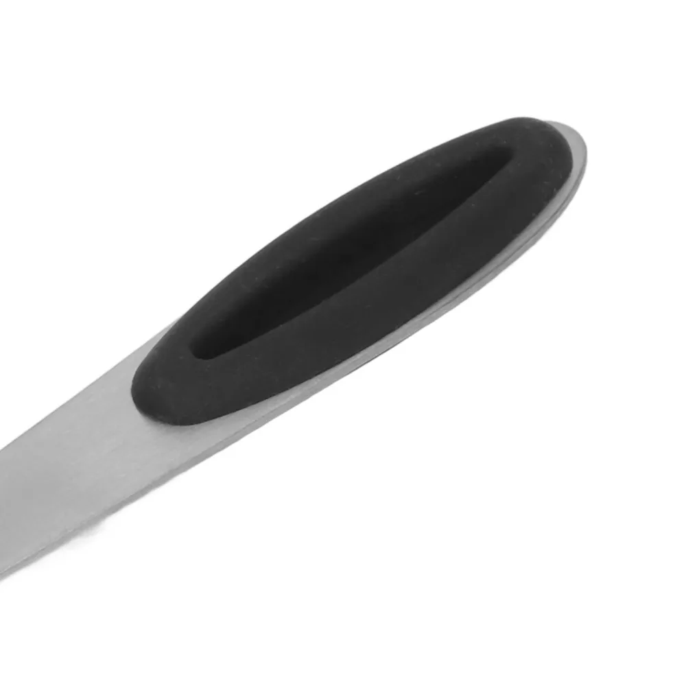 2 Pcs Set Stainless Steel Coffee Measuring Scoop 1/8 Cup Black Silicone Handle Measuring Spoon 30ML Measuring Tablespoon