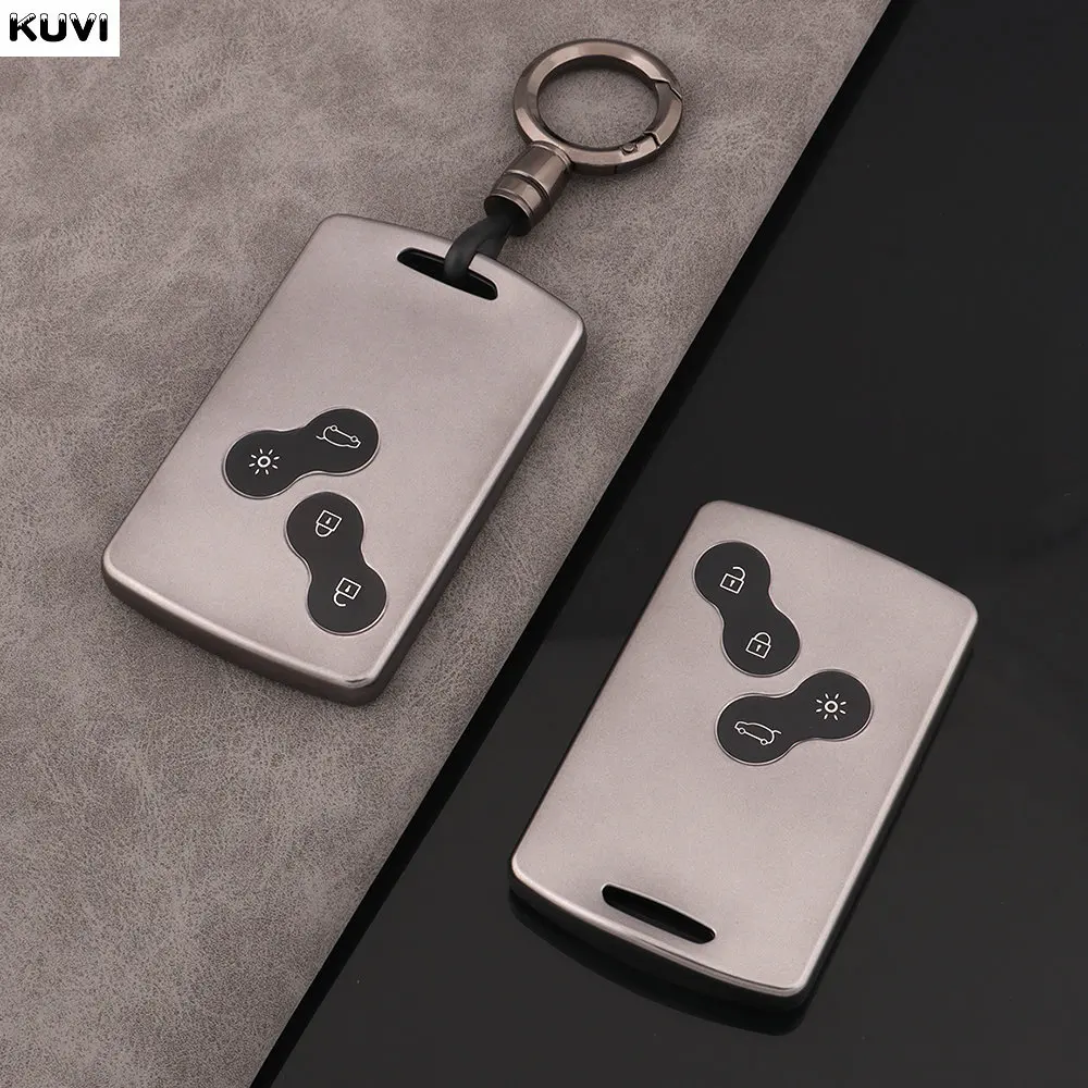 NEW Car Key Case Cover Shell Fob For Renault Duster Captur Clio Logan Megane Koleos Scenic Nema Fluence Zoe Keyless Accessories