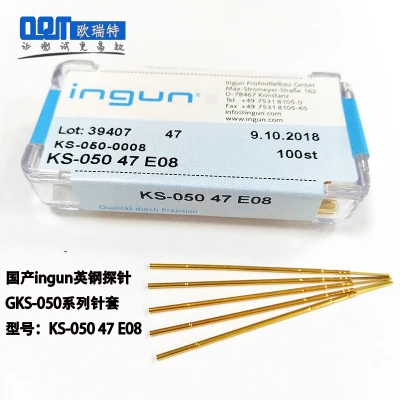 

1PCS NEW Ingun Probe GKS-050 Series PCB Test Pin 0.78mm Spring Thimble Needle Sleeve Retractable