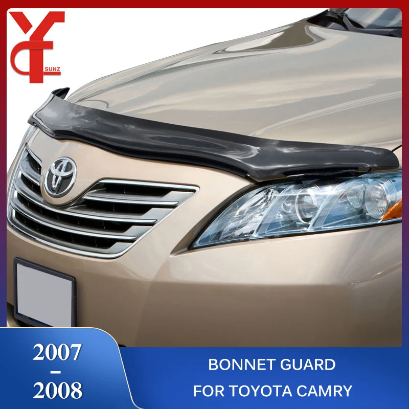 

Black Bonnet Guard For Toyota Camry 2007 2008 Accessories Bug Shield Tinted Bonnet Protectors For Toyota Camry 2008 YCSUNZ