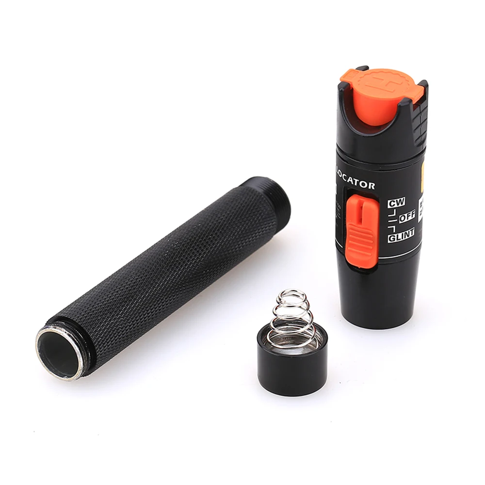 NIJING NJ10W 10mw Red Laser Light pen Tester Visual Fault Locator also 10KM Checker